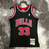 98 99 BULLS PIPPEN #33 Black NBA Jerseys AAA42128