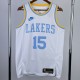 2023 LAKERS REAVES #15 White NBA Jerseys