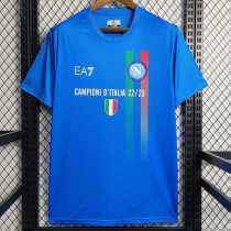 23 24 Napoli photo Fans Version Men Soccer jersey AAA44016