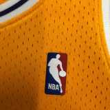 97 98 LAKERS ONEAL #34 Yellow NBA Jerseys AAA42101