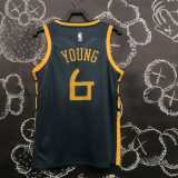 18 19 WARRIORS YOUNG #6 NBA Jerseys AAA41285