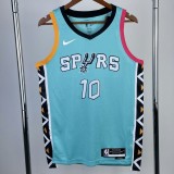 2023 SA SPURS SOCHAN #10 NBA Jerseys