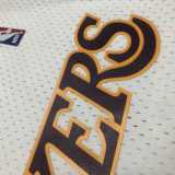 09 10 LAKERS BRYANT #24 White NBA Jerseys AAA42107