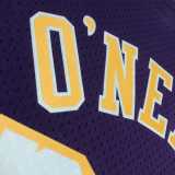 96 97 LAKERS ONEAL #34 Purple NBA Jerseys AAA42112