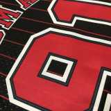 96 97 BULLS RODMAN #91 Black NBA Jerseys AAA42120