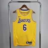 2023 LAKERS JAMES #6 NBA Jerseys
