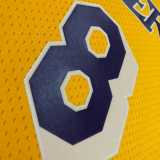 97 98 LAKERS BRYANT #8 Yellow NBA Jerseys AAA42102