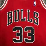 98 99 BULLS PIPPEN #33 Red NBA Jerseys AAA42125