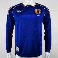 1998 Japan Long Sleeve soccer jersey Retro 1998 Home Men football shirt AAA36248