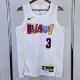 2023 HEAT WADE #3 White NBA Jerseys