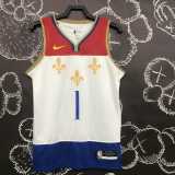 20 21 PELICANS WILLIAMSON #1 NBA Jerseys AAA41336