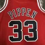 98 99 BULLS PIPPEN #33 Red NBA Jerseys AAA42125