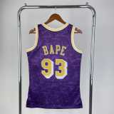 2023 LAKERS BAPE #93 NBA Jerseys