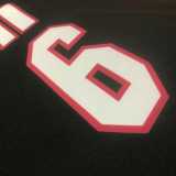 2023 HEAT JAMES #6 Black NBA Jerseys