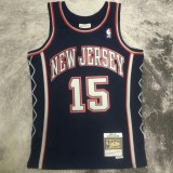 06 07 NETS CARTER #15 Dark Blue NBA Jerseys AAA43675
