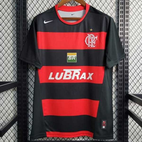00 01 Flamengo Home Retro Men Soccer jersey AAA43850