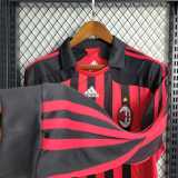 07 08 ACM Home Retro Long Sleeve Men Soccer jersey AAA43699