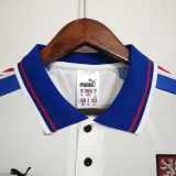 1996 Czech Republic Away Retro Men Soccer jersey AAA36010