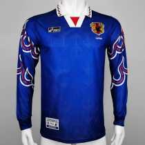 98 99 Japan Long Sleeve soccer jersey 1998 1999 Retro Home Men football shirt AAA36114