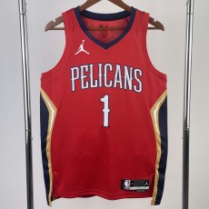 2023 PELICANS WILLIAMSON #1 NBA Jerseys
