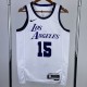 2023 LAKERS REAVES #15 White NBA Jerseys