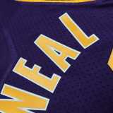 00 01 LAKERS ONEAL #34 Purple NBA Jerseys AAA42097
