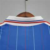 1982 France Home Retro Men Soccer jersey AAA36123
