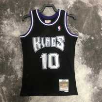 01 02 KINGS BIBBY #10 Black NBA Jerseys AAA42132