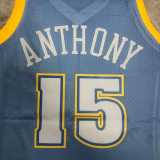 2003/04 NUGGETS ANTHONY #15 Blue NBA Jerseys
