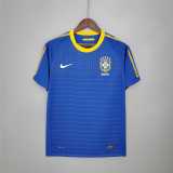 2010 Brazil Away Retro Men Soccer jersey AAA36012