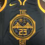18 19 WARRIORS GREEN #23 NBA Jerseys AAA41281