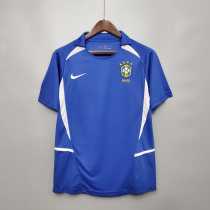 2002 Brazil Away Retro Men Soccer jersey AAA36126