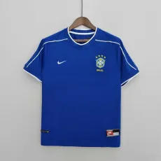 1998 Brazil Away Retro Men Soccer jersey AAA36229