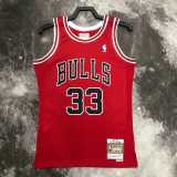 98 99 BULLS PIPPEN #33 Red NBA Jerseys AAA42125