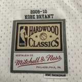 09 10 LAKERS BRYANT #24 White NBA Jerseys AAA42107