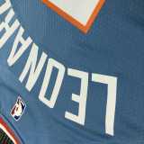 2021/22 CLIPPERS LEONARO #2 Azure NBA Jerseys