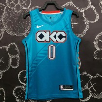 19 20 THUNDER WESTBROOK #0 NBA Jerseys AAA41303
