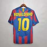 05 06 BAR Home Retro Men Soccer jersey AAA37949