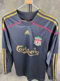 09 10 LIV Away Retro Long Sleeve Men Soccer jersey AAA38526