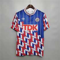 90 92 Ajax Away Retro Men Soccer jersey AAA36384