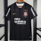 2010 Corinthians Away Retro Soccer jersey