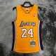 09 10 LAKERS BRYANT #24 Yellow NBA Jerseys AAA42109