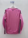 2025/26 Inter Miami Home Fans Long Sleeve Soccer jersey