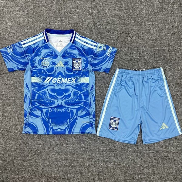 2025/26 Tigres UANL Away Fans Kids Soccer jersey
