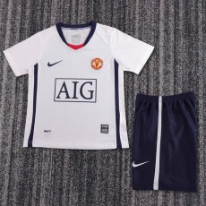 2008/09 Man Utd Away Retro Kids Soccer jersey