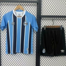 2025/26 Grêmio Home Fans Kids Soccer jersey