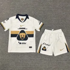2025/26 Pumas UNAM Home Fans Kids Soccer jersey