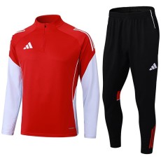 2025/26 Red Half Pull Tracksuit