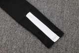 2025/26 Black Half Pull Tracksuit