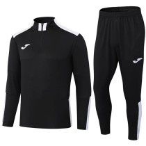 2025/26 Black Half Pull Tracksuit